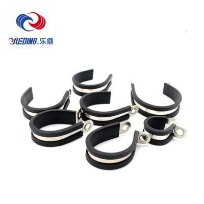 Heavy Duty EPDM R Clip P R Type with Rubber Pipe Hose Hanging Clamps