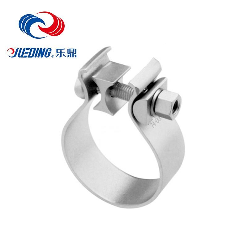 304 Stainless Steel Turbo Exhaust System Pipe V Band Clamp