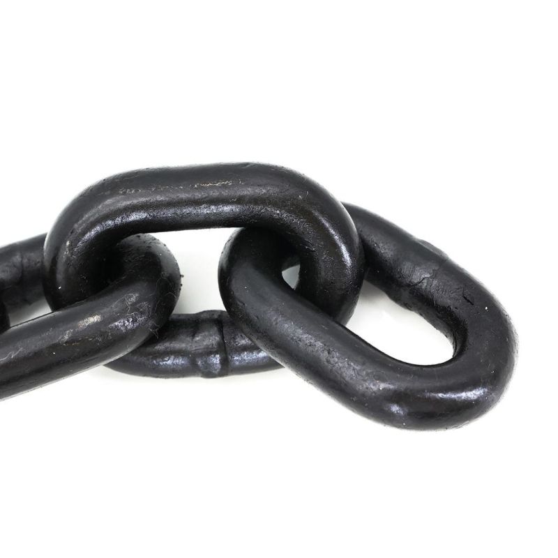 High Tension G80 Alloy Steel Black Link Chain