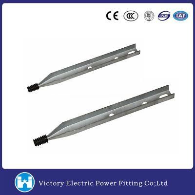Galvanized Steel Iron Pole Top Pin for Pole Line Hardware