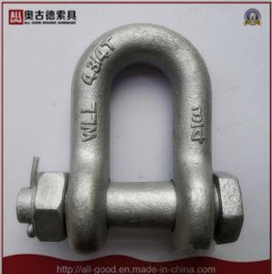 Hot DIP Gal Forged Us Type Bolt Type Dee Shackle