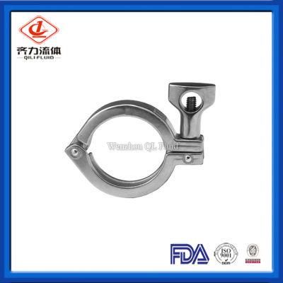 SS304/SS316L Sanitary Pipe Fittings Ferrule Clamp