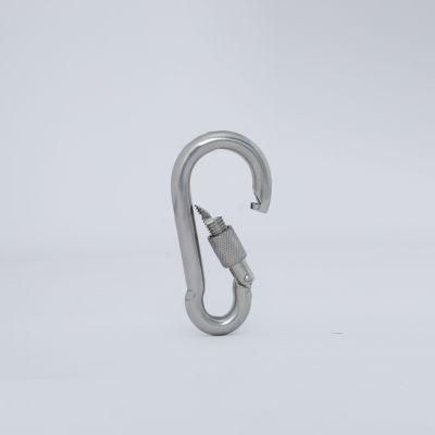 High Quality Stainless Steel 304 Snap Hooks DIN5299c Spring Hook A2 Carabiner 6*60mm