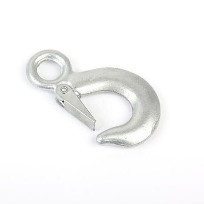 50mm 5000kgs China White Galvanized Metal Snap Flat Hook