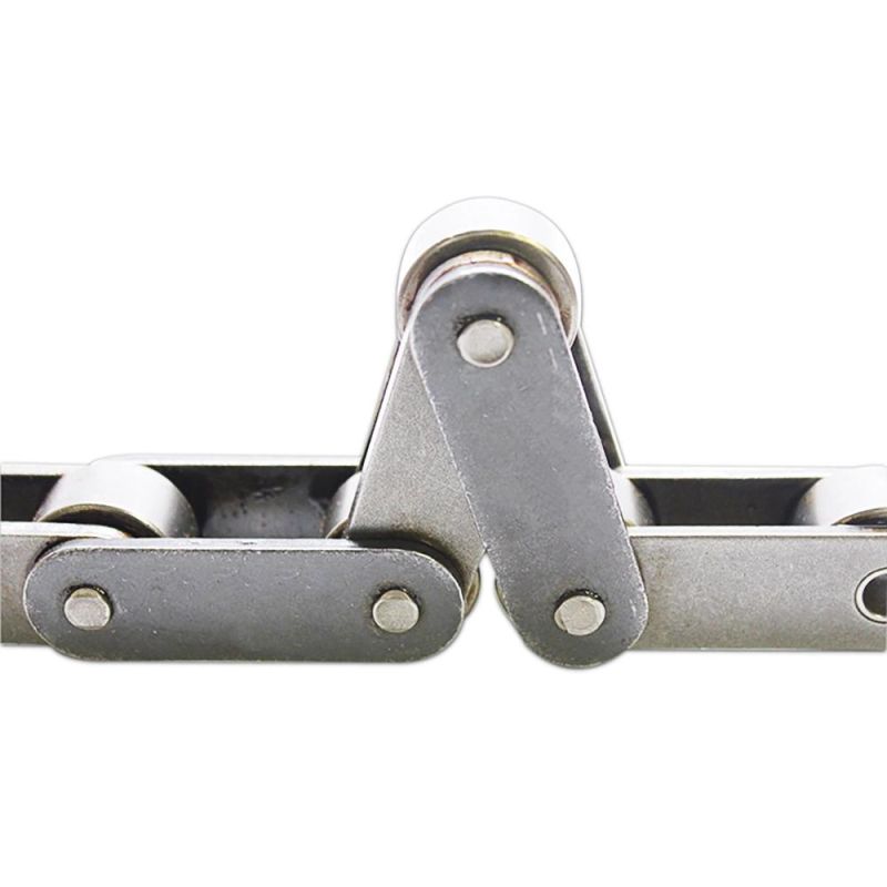 50 Roller Chain Straight Side Plates China Series Short Pitch Best Price Manufacture Special Attachments Double Lumber Sharp to Type Engineering Conveyor Chains