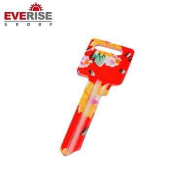 Promotional Gift Color Key Blank Key with Painted Pictures