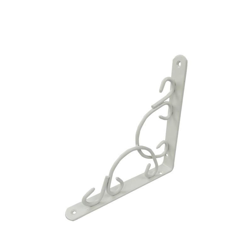Decorative Wall Mount Display Plant 190*190*25*2mm Heavy Duty L Brackets