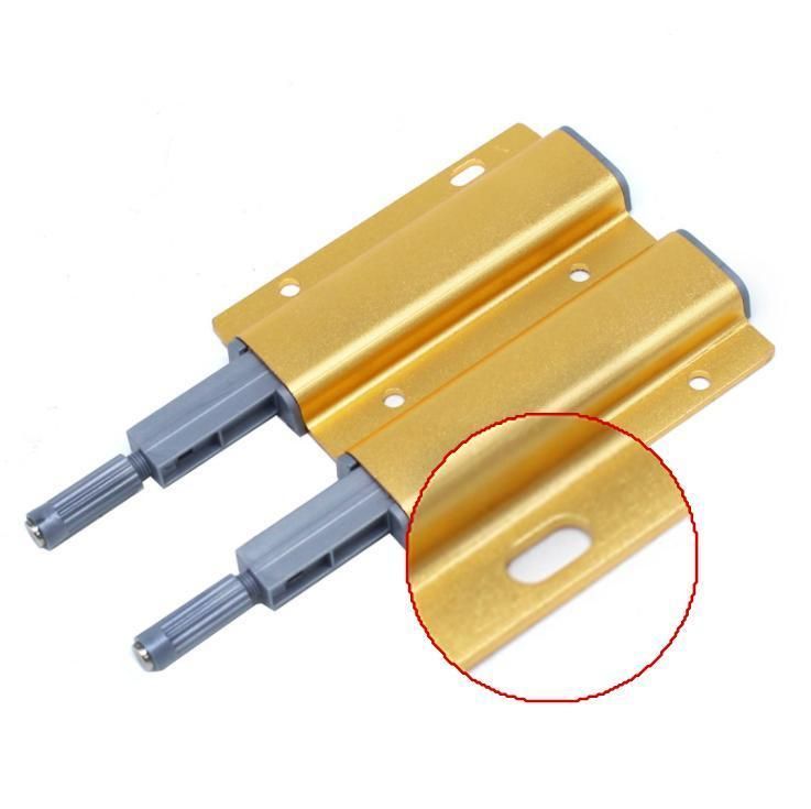 Double Side Cabinet Push to Open Latch Door System