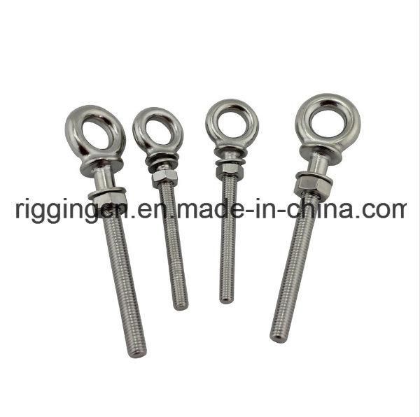 Ss 316 JIS Lag Eye Screw with Nut and Washer