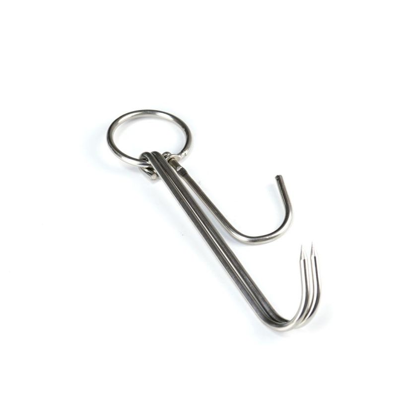 Customized Stainless Steel Spring Hook Stainless Steel Bacon Hook