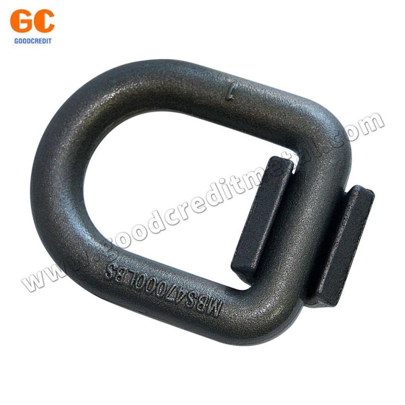 Factory Price Hardware Accessories D Ring Forged Steel Parts, Forged D Ring, Heavy Duty Products, Black D Ring Made in China