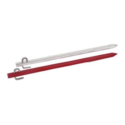 Hot Rolled Sand Beach Tent Peg Ground Tent Pegs Aluminum Camping Screw