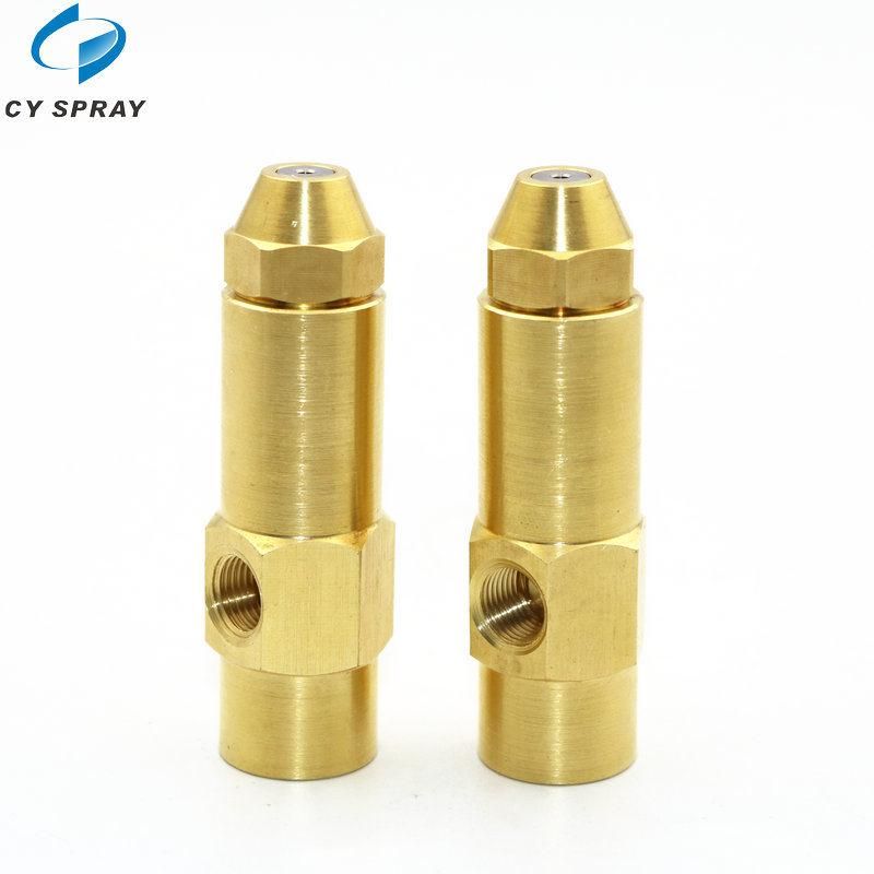 Industrial Waste Oil Burner Spray Nozzle, Air Atomizing Siphon Oil Nozzle