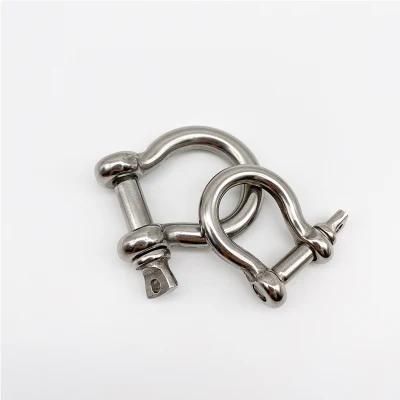 Stainless Steel Large D Ring Shackles and Bow Shackles for Sale