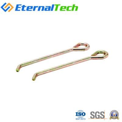 Customized Stainless Steel/Carbon Steel Spring Cotter Pin, Spring Pin Latch, Spring Loaded Contact Pin in Dongguan