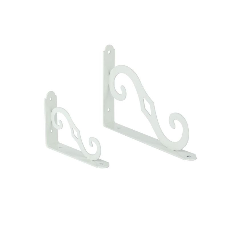 Modern Simplicity Heavy Duty Triangle Wall Mounted Folding Shelf Bracket