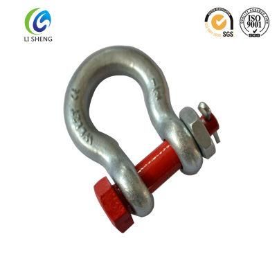 G2130 Us Bolt Type Drop Forged Safety Pin Anchor Shackles