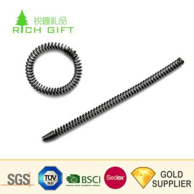 Manufacturer Customized High Precision Small Coil Snap Slender Clip Fastenings Stainless Steel Spiral Mechanical Spring