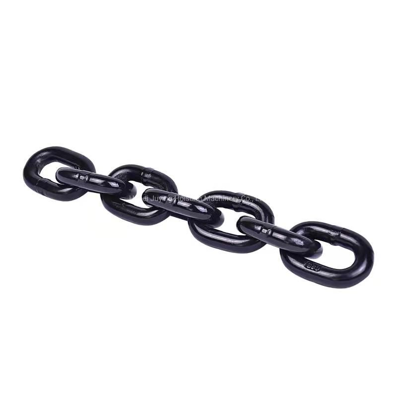 Safety Factor 4: 1 G80 Black Hoist Chain for Chain Block