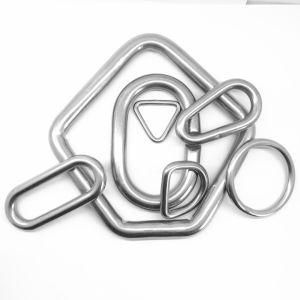 Stainless Steel Welded Round Square Ring Triangle Ring