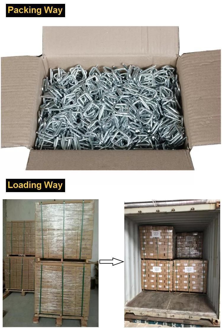 Kingslings Packing Strap Metal Galvanized Wire Buckle