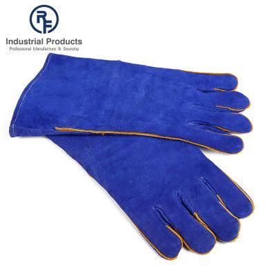 RF 14&quot; Welding Gloves/ Working Leather Welding Gloves