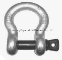 Carbon Steel Galvanized 6.5 Ton Bolt Type U. S Type Chain Anchor Shackle