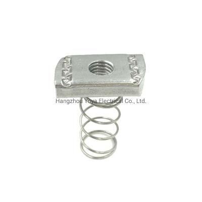 Yoya Gran Venta Steel Metal Pipe Channel Spring Nut