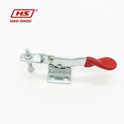 HS-20100 Mini Small 20kg/45lb Hand Tool Hold Down Horizontal Clamp with Flange Base