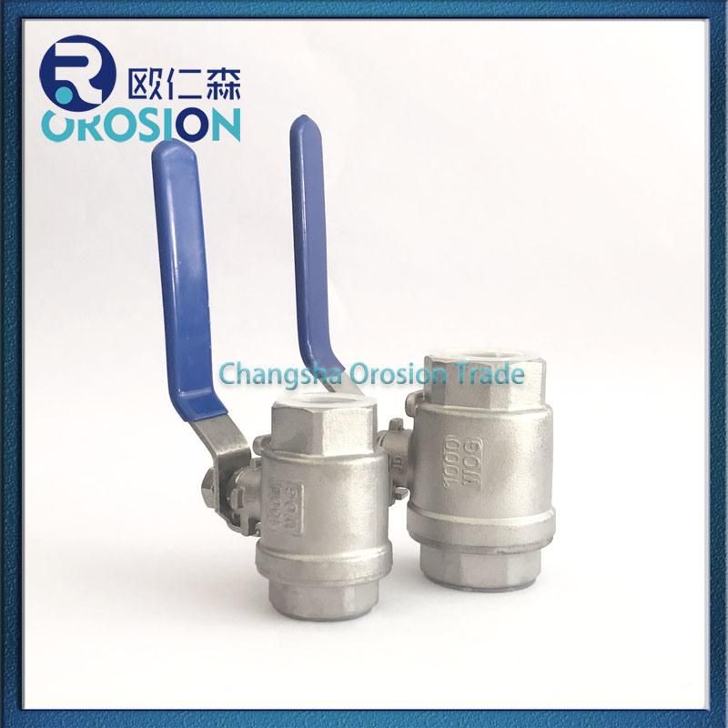 Stainless Steel Manual 1/2inch Ball Valve Supplier in China