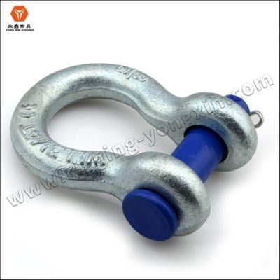 Bow Shackle G 2130 Drop Forging Bolt Type Omega Shackle Safety Anchor Shackles Us Type 17 Ton Imperial (inch)