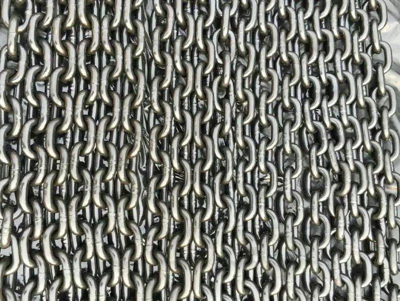 Marine Hardware English Standard Galvanized Carbon Steel Welded Short Link Chain