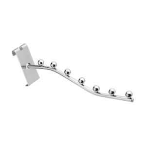 Metal Chrome Gridwall Display Hanging Hook for Clothes Hanger