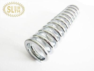 Music Wire Stainless Steel Compression Spring with Zinc Plated (SLTH-CS-010)