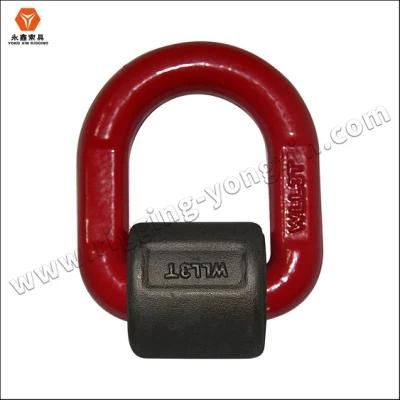 Rigging Hardware Galvanized G80 Welded D Ring|G80 Lifting D Ring