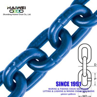 High Tension Long Link G80 Plastic Coating Lifting Link