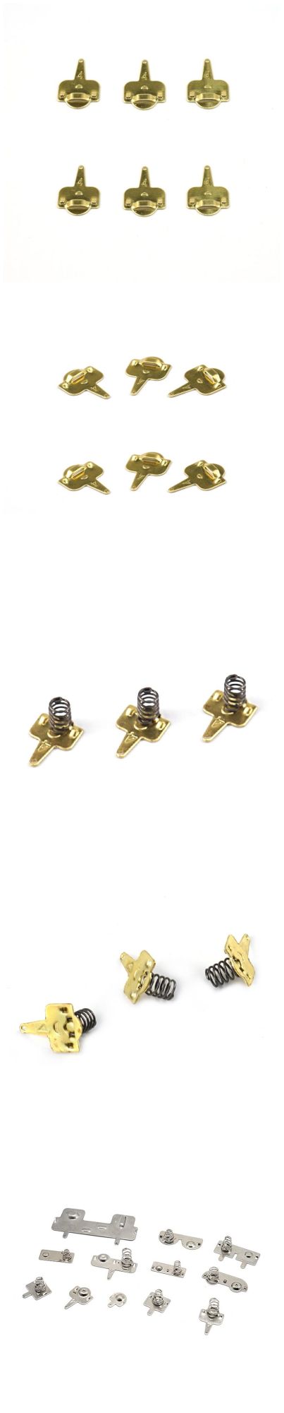 Custom High Precision Sheet Metal Stamping Steel Battery Spring Contact