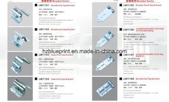 Bracket for Industrial Door, Metal Bracket, Side/ Top Bracket
