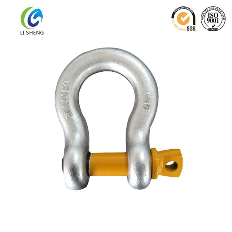 Drop Forged Carbon Steel Screw Pin Anchor Shackle 209