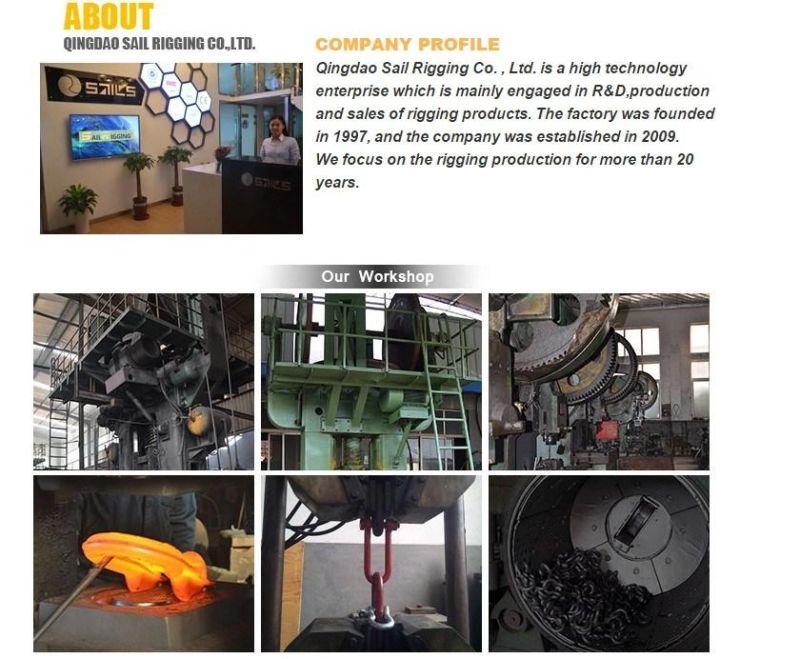 Hot Sell Rigging Hardware Products Factory Forged Steel Marine Hardware