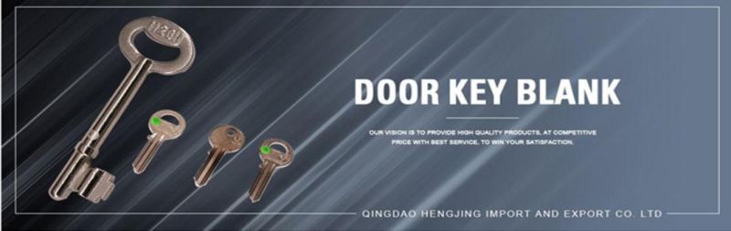 Popular in South America Brass Key Blank Door Blank Key with UL050 Groove Type