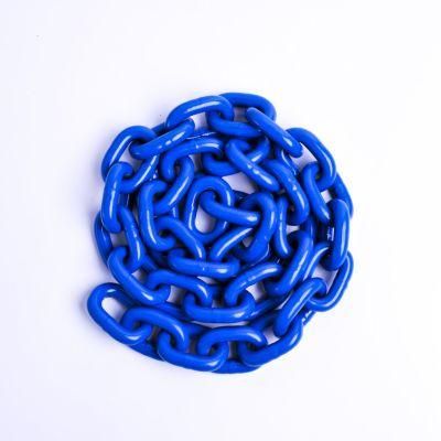 Manufacturer G100 En818-2 Alloy Steel Short Link Blue Finish Lifting Chain