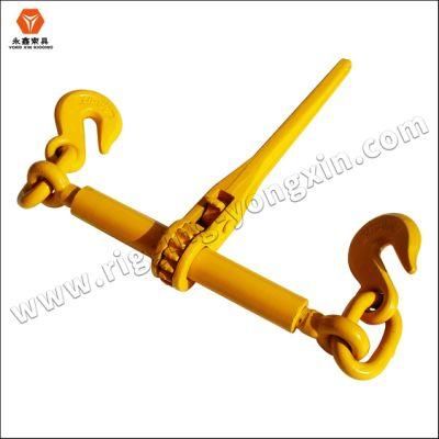 Drop Forged Ratchet Type Chain Load Binder for Transport