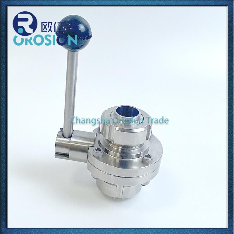 Stainless Steel Union Butterfly Valve 1inch