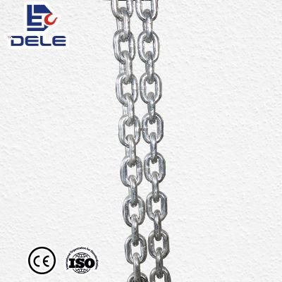 China Hangzhou Dele High Quality Manual Hoist Calibrated G80 Chain