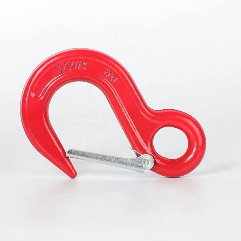 Drop Forged Alloy Steel G80 Clevis Sling Lifting Hoist Hook with Latch
