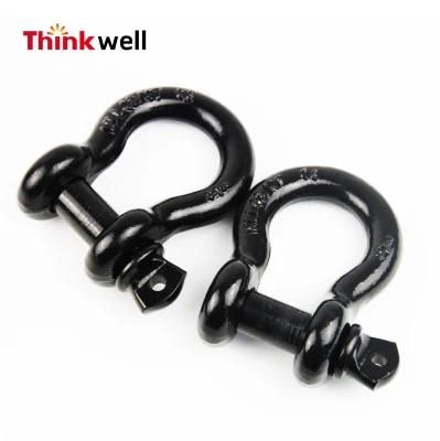 G209 Forged Bow Shaped Screw Pin Anchor Shackle