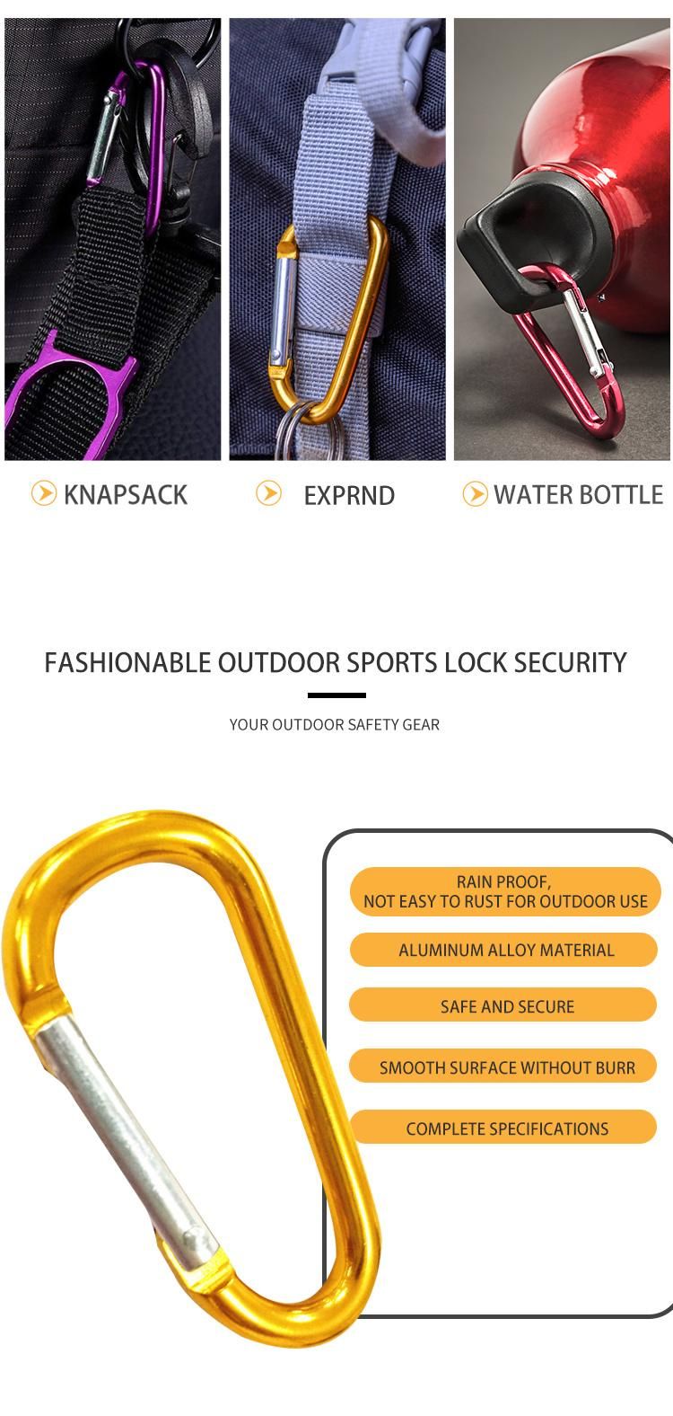 Hot Sale High Quality Custom Aluminum Climbing Carabiner