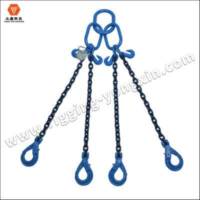 High Quality Multi Legs G80 Four Legs Lifting International Alloy Steel Flexible Chain Sling