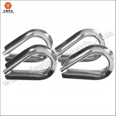 Stainless Steel G411 Us Type Thin Wire Rope Thimble